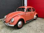1956 Volkswagen Ovaal Kever Coral Red, Autos, Oldtimers & Ancêtres, Tissu, Propulsion arrière, Achat, Rouge