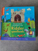 Pop-up boek Ridderspeelboek met openvouwbare speelkaart, Ophalen, Zo goed als nieuw, Uitklap-, Voel- of Ontdekboek