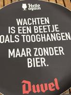Hello again Duvel sticker wachten tooghangen, Enlèvement ou Envoi, Neuf, Autres types, Duvel