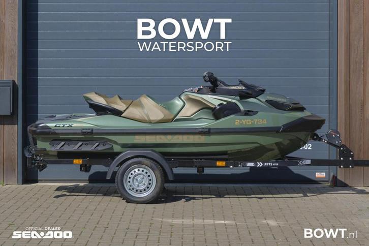 Sea-Doo GTX Limited 300 | 2022 | 49 uren | Incl. trailer, Watersport en Boten, Jetski's en Waterscooters, Gebruikt, 200 pk of meer