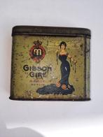 Duits sigarettedoosje WW1 GIBSON GIRL/BERLIN, Verzamelen, Overige typen, Ophalen of Verzenden, Landmacht