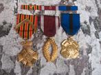 Partij Belgisch militair Medailles, Ophalen of Verzenden, Landmacht, Lintje, Medaille of Wings