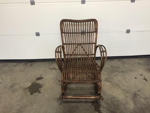 (6) Zeer mooie rotan schommelstoel, Antiek en Kunst, Antiek | Meubels | Stoelen en Sofa's, Ophalen