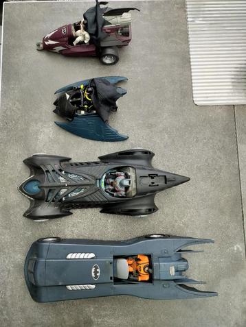 Batmobiel voertuigen incl actiefiguren & Power Rangerfiguren, Kinderen en Baby's, Speelgoed | Actiefiguren, Ophalen, Gebruikt