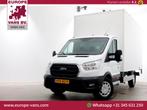Ford Transit 350 2.0 TDCI 130pk Trend Bakwagen met achterdeu, Auto's, Wit, Bedrijf, Ford, Onderhoudsboekje