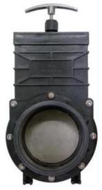 Valterra 110mm schuifkraan RVS schuif, Ophalen, Nieuw