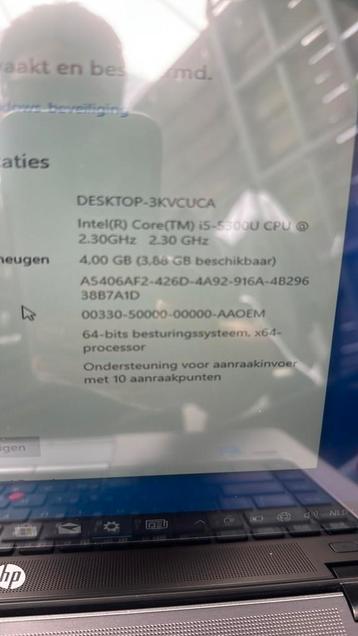 HP ELITE i5 met orginele lader toch lcd beschikbaar voor biedingen