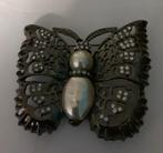 Vintage vlinder broche van Chico’s, nieuw, Ophalen of Verzenden, Nieuw, 7 tot 10 cm, Met strass