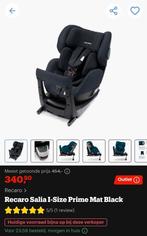 Recaro Salia I-Size Zwart zo goed als nieuw, Ophalen of Verzenden, Zo goed als nieuw, Verstelbare rugleuning, Autogordel
