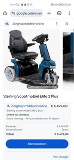 Scootmobiel van sterling., Ophalen, Gebruikt, 16 t/m 25 km, Sterling
