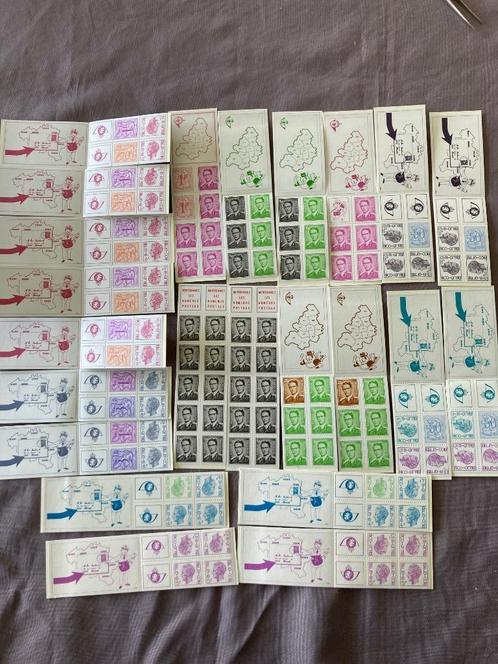 België boekjes voor in de verzameling of te plakken(4), Postzegels en Munten, Postzegels | Europa | België, Postfris, Orginele gom