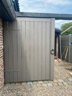 Poort, Tuin en Terras, Tuinpoorten, Ophalen, Gebruikt, Hout, Draaipoort