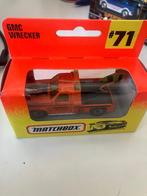 Matchbox GMC Wrecker zeldzame orange versie MIB ongeopend, Verzamelen, Ophalen of Verzenden