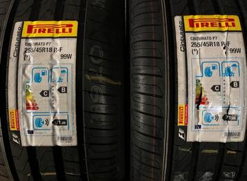nieuwe Pirelli 255/45/18 banden met tag beschikbaar voor biedingen