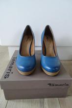 Blauwe pumps retro Tamaris maat 39 als nieuw, Kleding | Dames, Tamaris, Pumps, Blauw, Ophalen of Verzenden