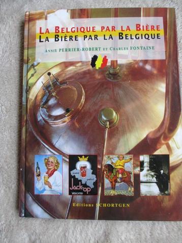 Magnifique  livre "La Belgique Par La Bière" avec un DVD