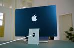 iMac 24‑inch (2021) — M1 — 16GB — 256GB — Blauw (AZERTY), Computers en Software, Apple Desktops, Ophalen, 256 GB, SSD, IMac