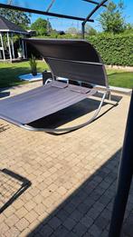 Mooi groot ligbed van hubo weinig gebruikt, Tuin en Terras, Ophalen, Gebruikt