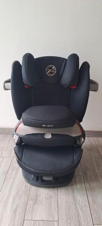 cybex pallas s-fix 9-36kg in zwart beschikbaar voor biedingen