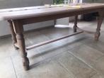 Massief eiken tafel, Huis en Inrichting, Tafels | Salontafels, Gebruikt, Eikenhout, Rechthoekig, 50 tot 100 cm