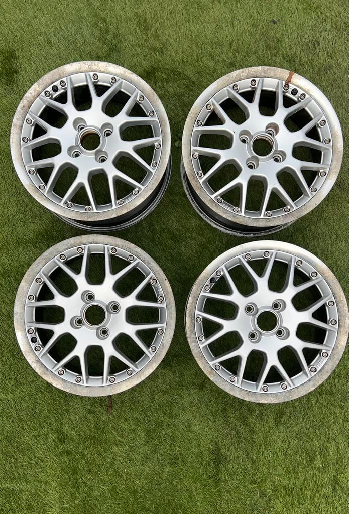 Originele BBS velgen type RS 772 15 inch 4x100 ET45 6Jx15xH, Auto-onderdelen, Banden en Velgen, Velg(en), 15 inch, Ophalen