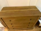 Eiken commode, Huis en Inrichting, Kasten | Ladekasten, Ophalen, Gebruikt, 100 tot 150 cm, Eikenhout