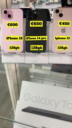 Iphone 15, Iphone 14 pro, Iphone 13, Telecommunicatie, Mobiele telefoons | Apple iPhone, Overige modellen, Ophalen of Verzenden