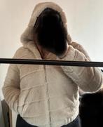 Fluffy jas bel&bo, Kleding | Dames, Jassen | Winter, Verzenden, Beige, Bel & Bo, Zo goed als nieuw