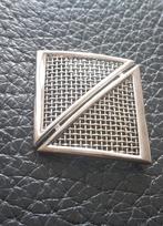 Zilveren broche 925 MP, Minder dan 4 cm, Ophalen of Verzenden, Zo goed als nieuw, Zilver