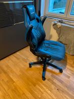 Gaming stoel, Huis en Inrichting, Bureaustoelen, Ophalen, Gebruikt, Blauw, Gaming bureaustoel