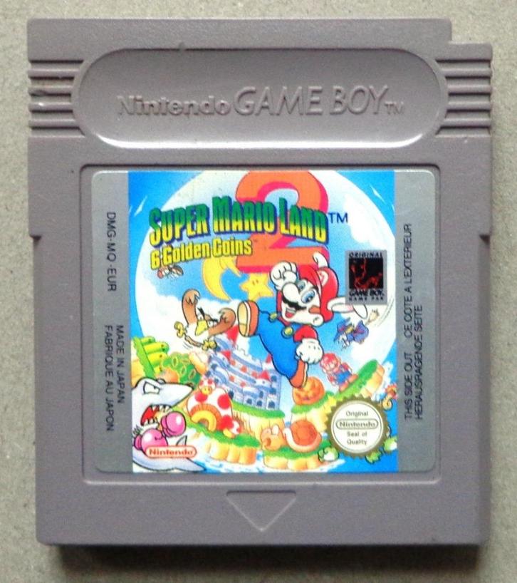 Super Mario Land 2, 6 Golden Coins voor de Nintendo Gameboy, Games en Spelcomputers, Games | Nintendo Game Boy, Gebruikt, Ophalen of Verzenden