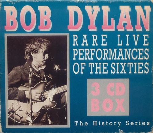 3 CD's Bob Dylan - Zeldzame live-optredens, Cd's en Dvd's, Cd's | Rock, Gebruikt, Poprock, Verzenden