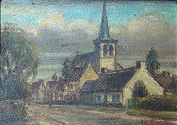 Schilderij Urbain Gerlo Hamme St-Anna beschikbaar voor biedingen