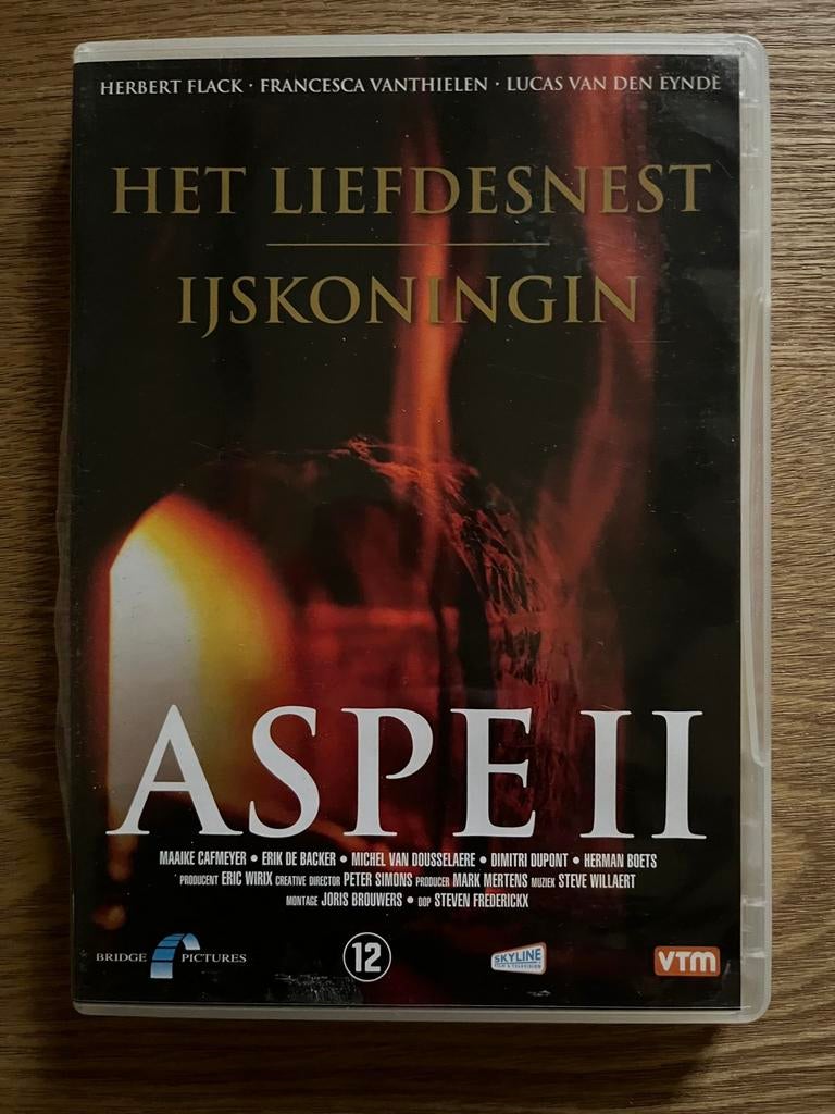 DVD Aspe II: Het liefdesnest - Ijskoningin, Vanaf 12 jaar, Ophalen of Verzenden, Zo goed als nieuw, Actie en Avontuur