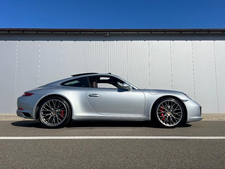 991.2 Carrera 4S - 3.0 - 420 pk -, Auto's, Porsche, Bedrijf, Open dak, Benzine, Euro 6, Coupé, 2 deurs, Automaat, Zilver of Grijs