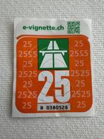 Vignet 2025 Zwitserland, Tickets en Kaartjes, Autovignetten