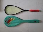 Squash rackets, Sport en Fitness, Squash, Ophalen, Gebruikt, Racket, Met hoes