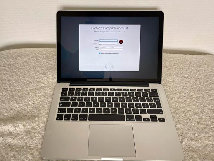 MacBook Pro Retina 13 pouces , early 2015, Computers en Software, Apple Macbooks, Zo goed als nieuw, MacBook, 13 inch, Ophalen