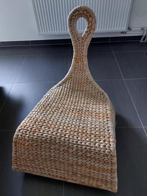 IKEA VINTAGE Bananen rotan zetel design by Maria Vinka, Huis en Inrichting, Zetels | Zetels, Zo goed als nieuw, Eenpersoons, Riet of Rotan