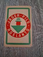 1 speelkaart Jager pils Roelants, Verzamelen, Speelkaarten, Jokers en Kwartetten, Ophalen of Verzenden, Gebruikt