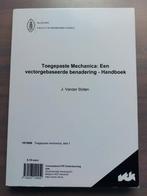 Toegepaste Mechanica - KU Leuven engineering, Comme neuf, Enlèvement ou Envoi