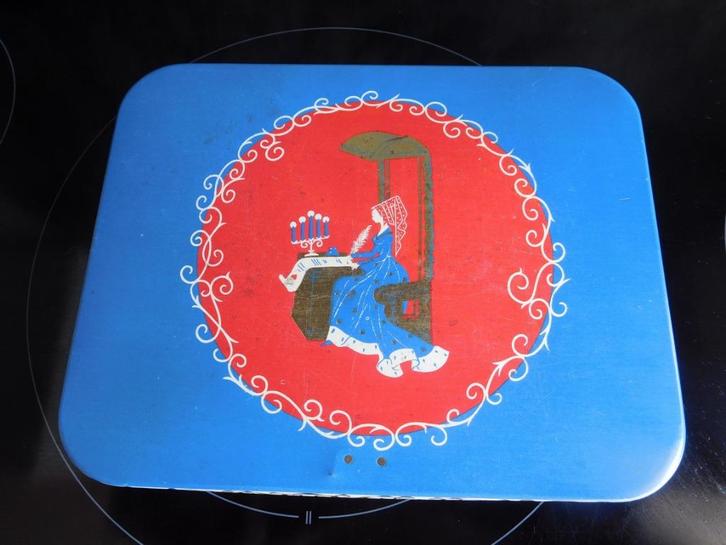 Ancienne boîte chocolat Côte d'Or, Collections, Boîte en métal, Utilisé, Enlèvement ou Envoi