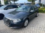 audi a3 sportback1.8 benzine  leder airco cruise lez-onbeper, Auto's, Voorwielaandrijving, Euro 5, Zwart, 4 cilinders
