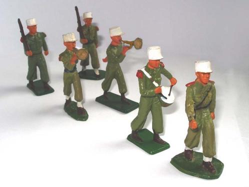 6 Soldats STARLUX années 60, Défilé de la légion, ht 6cm, Collections, Objets militaires | Seconde Guerre mondiale, Armée de terre