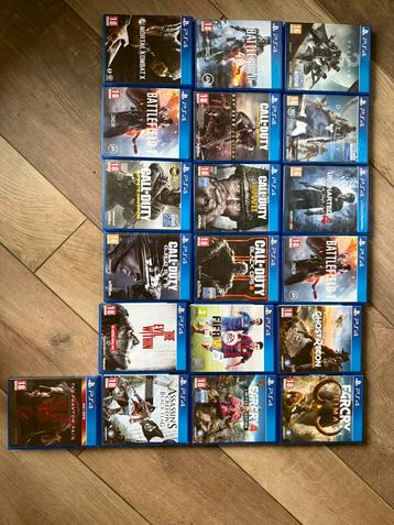 Diverse games zie foto 15 euro per stuk vaste prijs! beschikbaar voor biedingen
