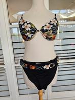 Zwarte bedrukte bikini – maat 48/50, Rodeo, Zwart, Ophalen of Verzenden, Zo goed als nieuw