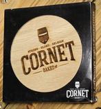 Cornet eikenhouten onderzetters NIEUW, Verzamelen, Ophalen of Verzenden, Zo goed als nieuw