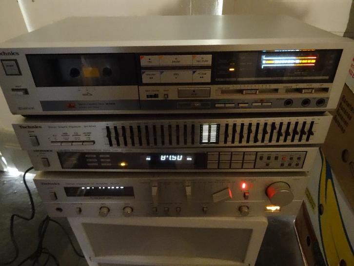 chaine hifi technics éléments séparer, TV, Hi-fi & Vidéo, Chaîne Hi-fi, Utilisé, Composants en vrac, Enlèvement ou Envoi