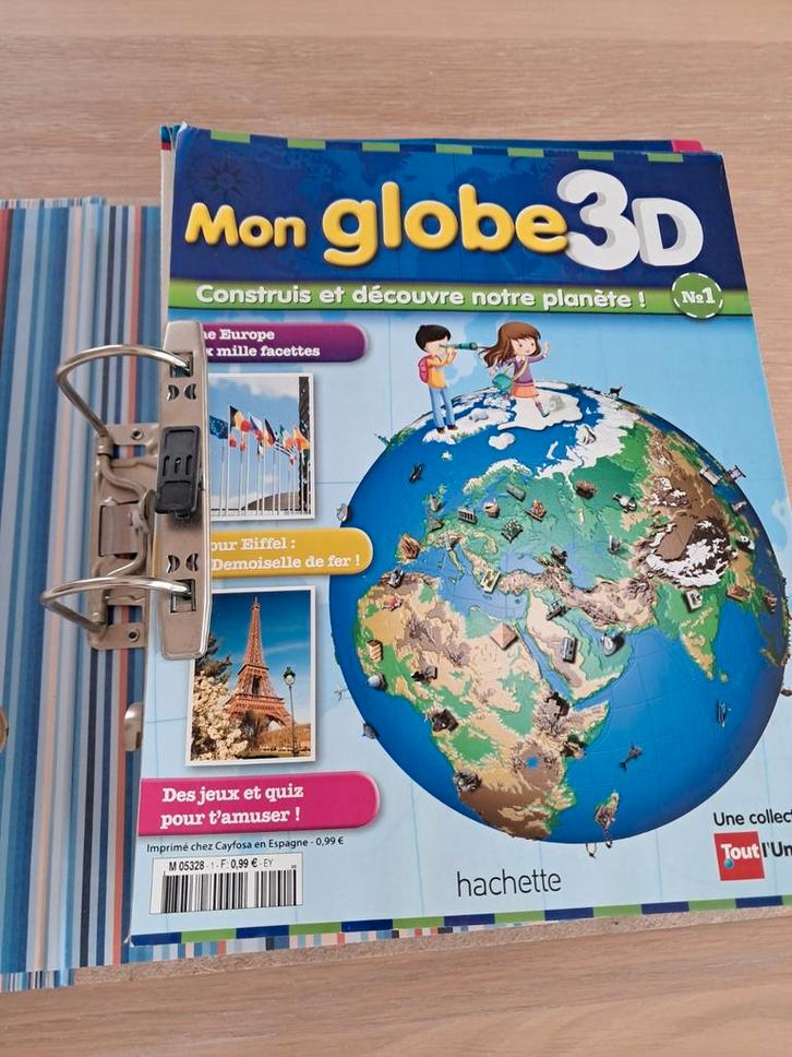 Mon globe 3 D collection Hachette, Livres, Atlas & Cartes géographiques, Enlèvement