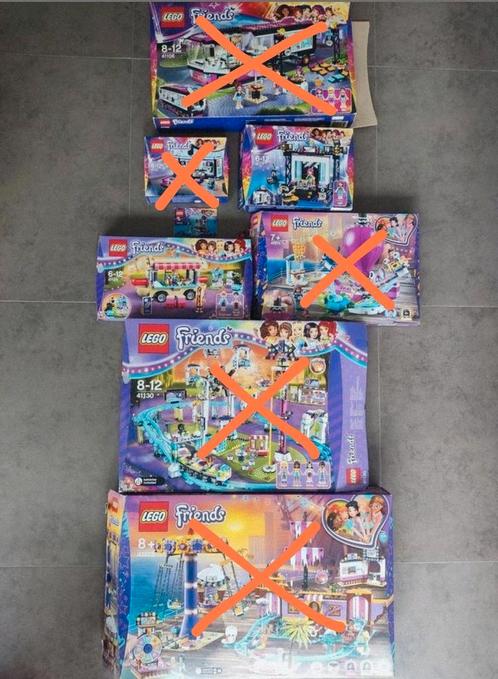 Lego Friends pretpark complete sets met boekje en doos, Kinderen en Baby's, Speelgoed | Duplo en Lego, Zo goed als nieuw, Lego